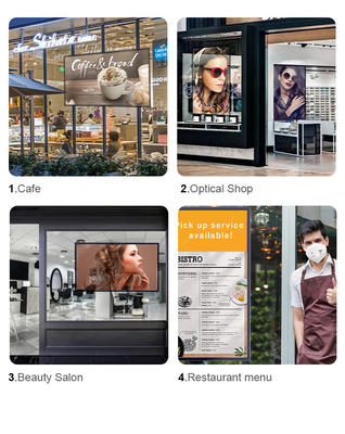 65寸橱窗广告机