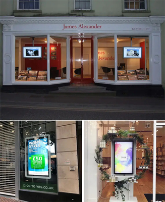 32寸橱窗广告机